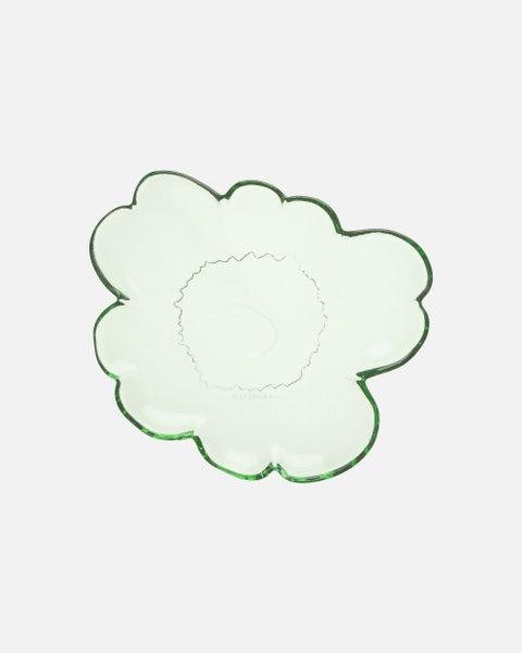 Unikko Lasilautanen 20 cm,  vihre&auml;